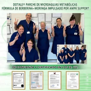 𝑫𝑶𝑻𝑨𝑳𝑬® Parche de Microagujas Nano Avanzado 10 en 1 con Moringa, Berberina y NAD+(𝐒𝐨𝐥𝐨 𝐮𝐧𝐚 𝐯𝐞𝐳 𝐚𝐥 𝐝í𝐚, 𝐜𝐚𝐦𝐛𝐢𝐨𝐬 𝐯𝐢𝐬𝐢𝐛𝐥𝐞𝐬 𝐞𝐧 𝟕 𝐝í𝐚𝐬) ✅ 𝐏𝐚𝐫𝐚 𝐨𝐛𝐞𝐬𝐢𝐝𝐚𝐝, 𝐏𝐈𝐄𝐋 𝐅𝐋𝐎́𝐂𝐈𝐃𝐀, 𝐝𝐢𝐚𝐛𝐞𝐭𝐞𝐬, 𝐚𝐩𝐧𝐞𝐚 𝐝𝐞𝐥 𝐬𝐮𝐞ñ𝐨, 𝐩𝐫𝐨𝐛𝐥𝐞𝐦𝐚𝐬 𝐚𝐫𝐭𝐢𝐜𝐮𝐥𝐚𝐫𝐞𝐬 𝐲 𝐦á𝐬