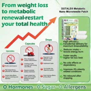 𝑫𝑶𝑻𝑨𝑳𝑬® 𝑴𝒆𝒕𝒂𝒃𝒐𝒍𝒊𝒄 𝑵𝒂𝒏𝒐 𝑴𝒊𝒄𝒓𝒐𝒏𝒆𝒆𝒅𝒍𝒆 𝑷𝒂𝒕𝒄𝒉 (𝐉𝐮𝐬𝐭 𝐨𝐧𝐜𝐞 𝐚 𝐝𝐚𝐲, 𝐯𝐢𝐬𝐢𝐛𝐥𝐞 𝐜𝐡𝐚𝐧𝐠𝐞𝐬 𝐢𝐧 𝟕 𝐝𝐚𝐲𝐬）𝘽𝙚𝙧𝙗𝙚𝙧𝙞𝙣𝙚 + 𝙈𝙤𝙧𝙞𝙣𝙜𝙖 𝙁𝙤𝙧𝙢𝙪𝙡𝙖