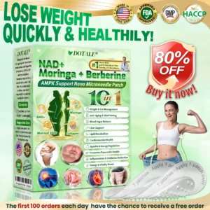 🥇DOTALE® Metabolic Nano Microneedle Patch Burn Fat. Control Cravings. See Visible Changes in 7 Days - Berberine + Moringa Powered Formula - Once-Daily Patch • No Pills • No Hassle