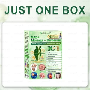 🥇DOTALE® Metabolic Nano Microneedle Patch Burn Fat. Control Cravings. See Visible Changes in 7 Days - Berberine + Moringa Powered Formula - Once-Daily Patch • No Pills • No Hassle